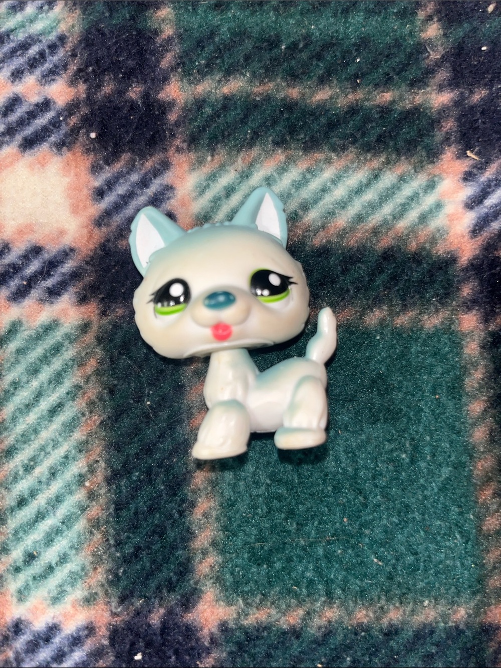Littlest Pet Shop Husky 1563 Puppy Dog Authentic